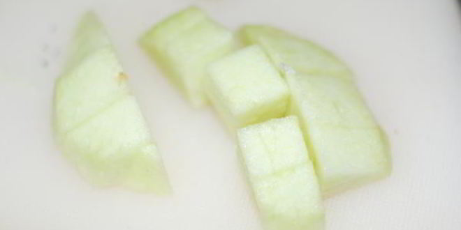 Рецепт канапе яблочко блю