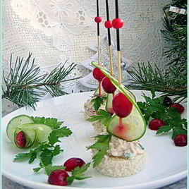 Рецепт Канапе Забава