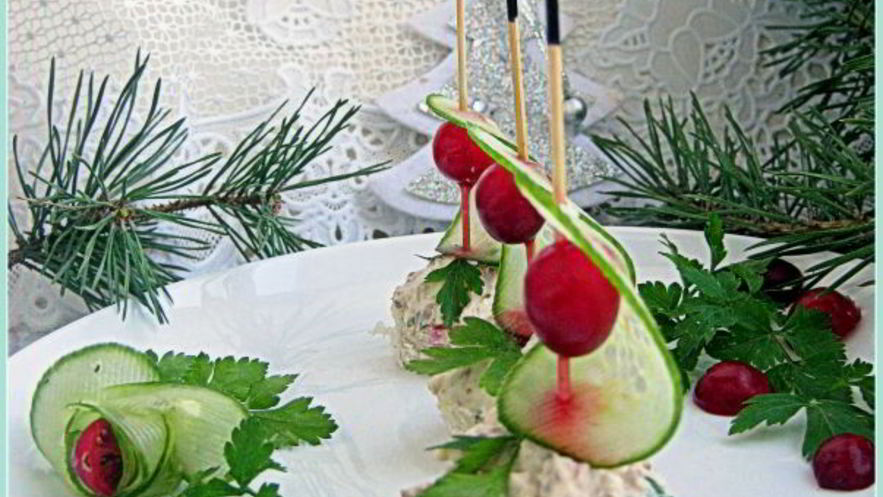 Рецепт канапе забава