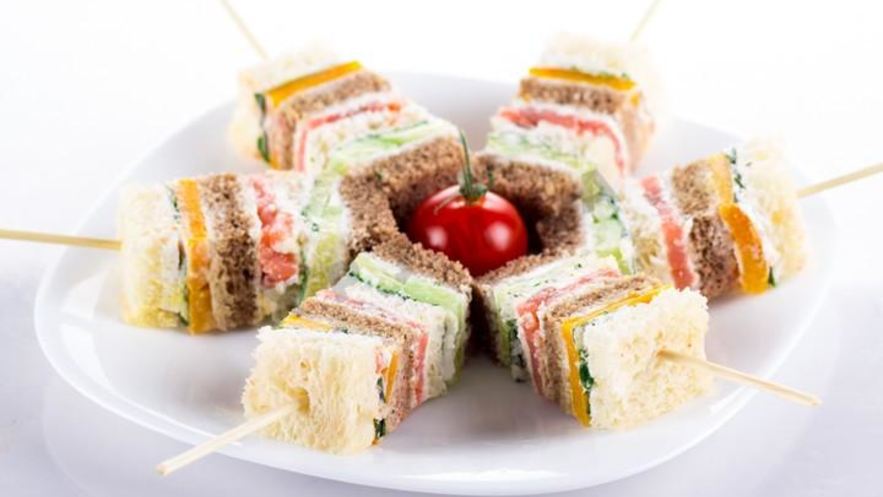 Рецепт многослойных канапе