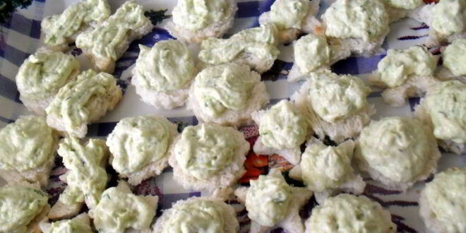 Рецепт праздничных канапе цветы для тебя