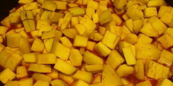 Рецепт карри из баклажанов и картофеля