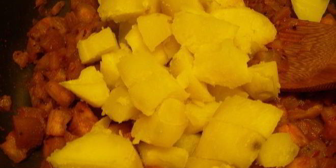 Рецепт карри из баклажанов и картофеля