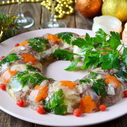 Рецепт Домашнего холодца из говядины и курицы