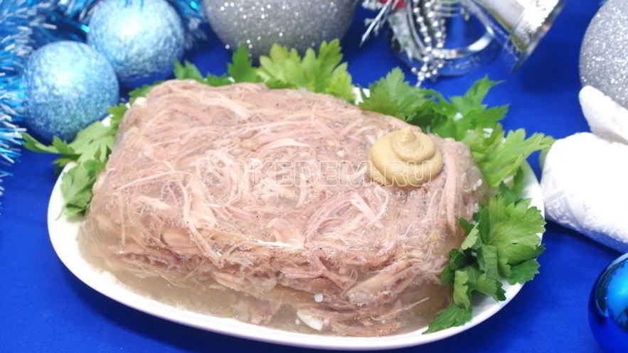 Рецепт холодца домашнего