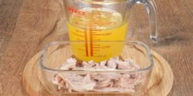 Рецепт холодца из куриной грудки с желатином