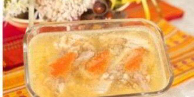 Рецепт холодца из куриной грудки с желатином