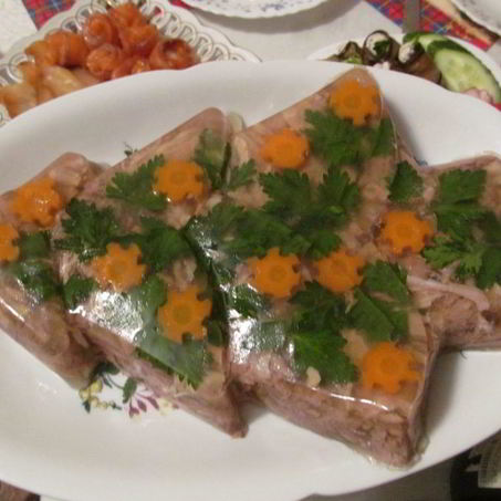 Рецепт Холодца из куриных спинок