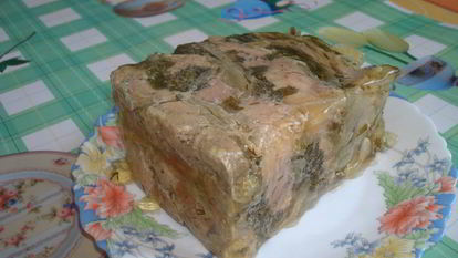 Рецепт Холодца из лосятины