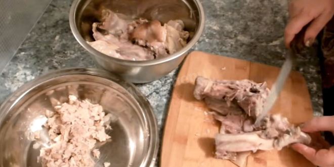 Рецепт холодца из свиной рульки и курицы