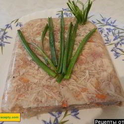 Рецепт Холодца из свиных ножек и рульки