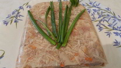 Рецепт Холодца из свиных ножек и рульки