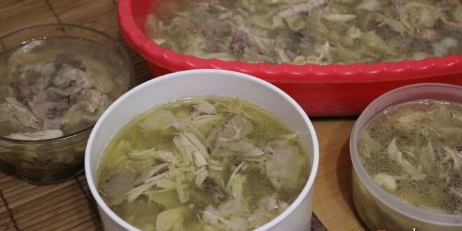 Рецепт холодца в мультиварке