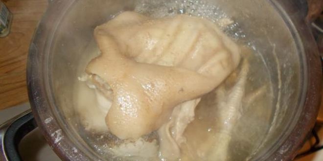 Рецепт новогоднего холодца