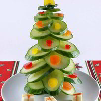 Рецепт Легкой новогодней закуски из овощей