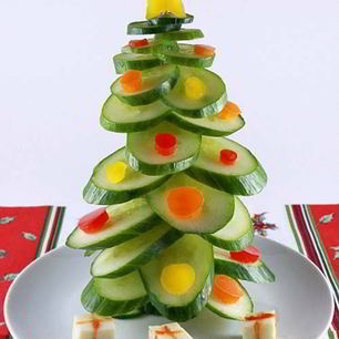 Рецепт Легкой новогодней закуски из овощей