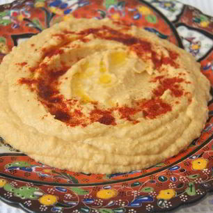 Рецепт Лимонного хумуса с бананом