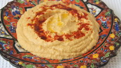 Рецепт Лимонного хумуса с бананом