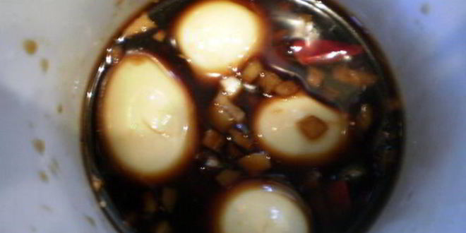 Рецепт маринованных яиц по-китайски