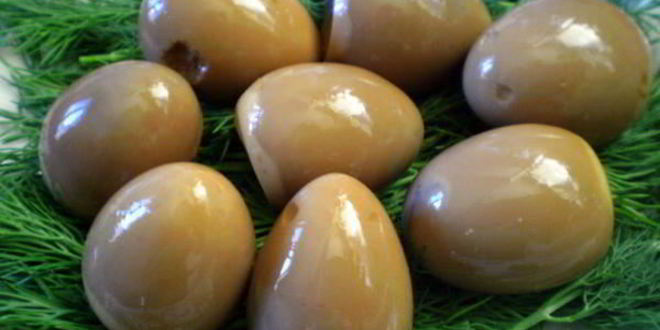 Рецепт маринованных яиц по-китайски