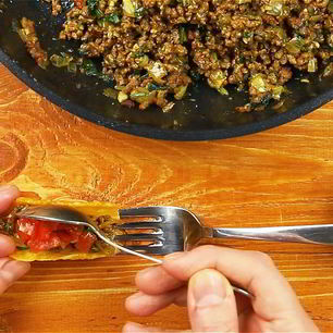 Рецепт Мексиканской закуски в сыре