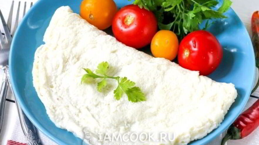 Рецепт белкового омлета на пару в мультиварке