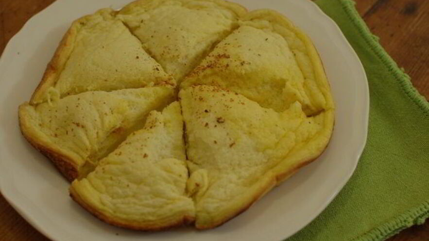 Рецепт бисквитного омлета с мускатным орехом