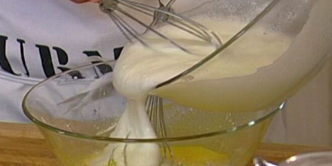 Рецепт бисквитного омлета с мускатным орехом