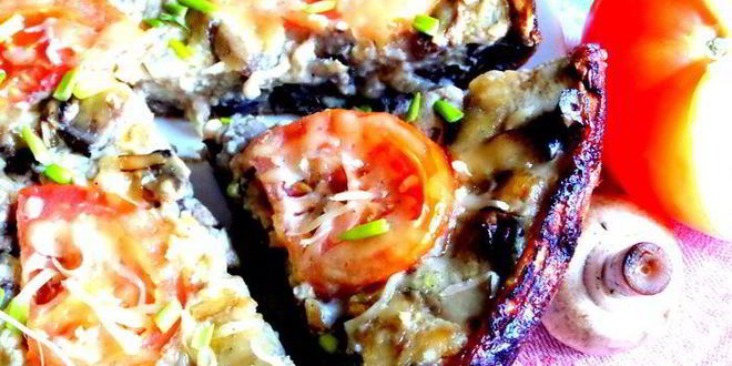 Рецепт фриттаты из баклажанов с грибами