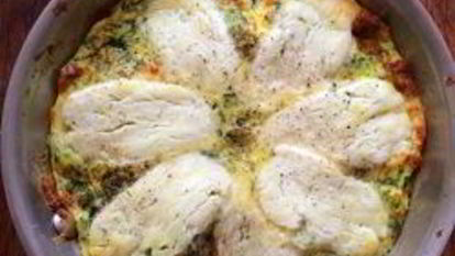 Рецепт Фриттаты с сыром и кабачком