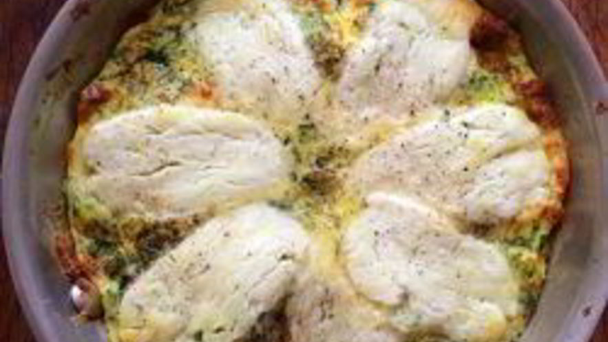 Рецепт фриттаты с сыром и кабачком