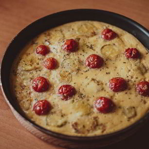 Рецепт Фриттаты с томатами черри