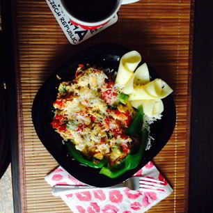 Рецепт Испанского омлета с зеленым перцем