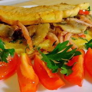 Рецепт Омлета бельгийского