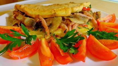 Рецепт Омлета бельгийского