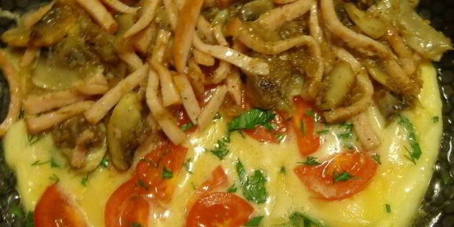 Рецепт омлета бельгийского