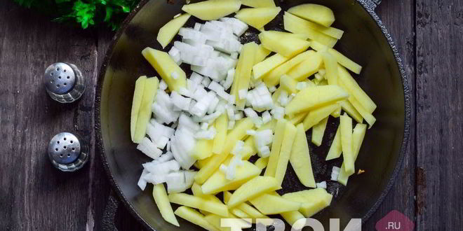 Рецепт омлета испанского