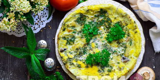 Рецепт омлета испанского