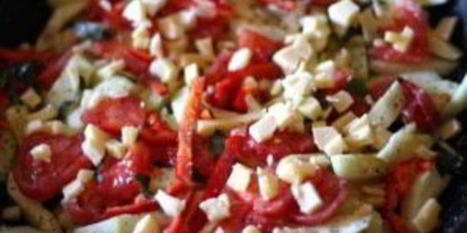 Рецепт омлета из кабачков в духовке