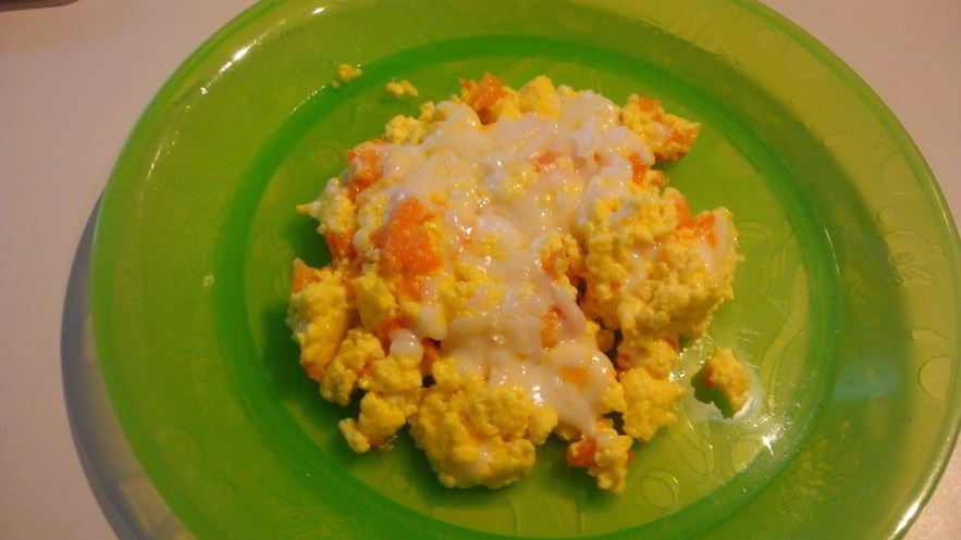 Рецепт омлета из желтков