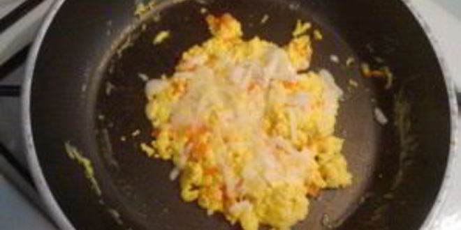 Рецепт омлета из желтков