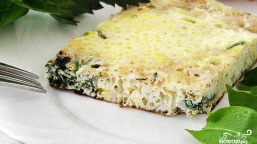 Рецепт омлета на кефире в мультиварке