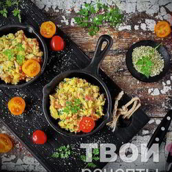 Рецепт Омлета на сковороде