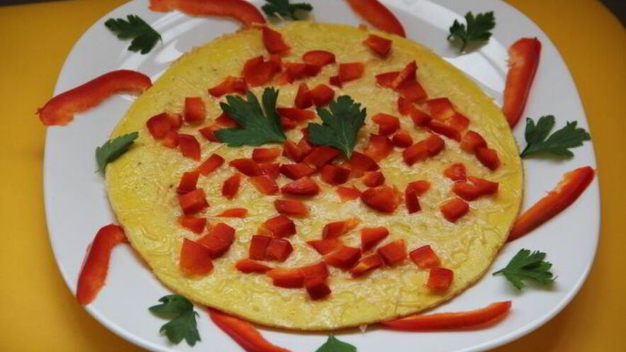 Рецепт омлета на завтрак