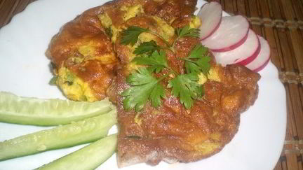 Рецепт Омлета по-деревенски