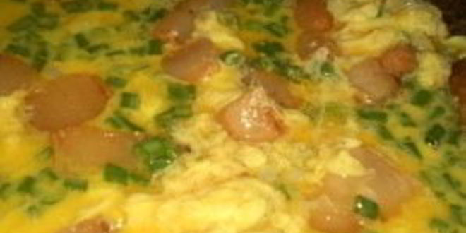 Рецепт омлета по-деревенски