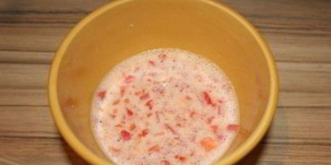 Рецепт омлета с брынзой