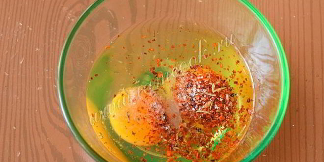 Рецепт омлета с грибами по-испански