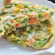 Рецепт Омлета с итальянской овощной смесью