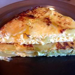 Рецепт Омлета с кабачками в духовке